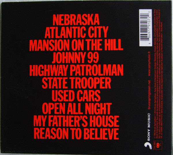 Bruce Springsteen : Nebraska (CD, Album, RE)