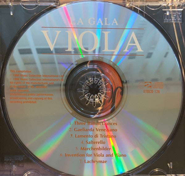 Milton Thomas, George Akst : La Gala Viola - Celebrating Six Centuries Of The Viola (CD, RE)