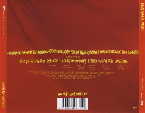 Killing Joke : Fire Dances (CD, Album, RE, RM, TAK)
