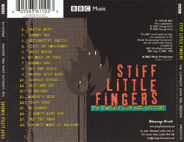 Stiff Little Fingers : The Complete John Peel Sessions (CD, Comp)