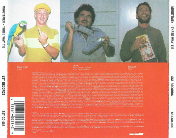 Minutemen : 3-Way Tie (For Last) (CD, Album, RE)