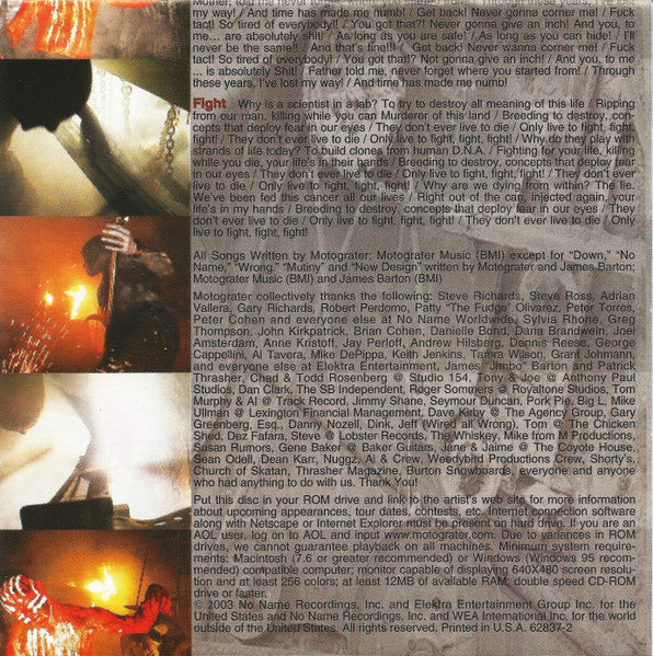 Motograter : Motograter (CD, Album, Enh, WMO)