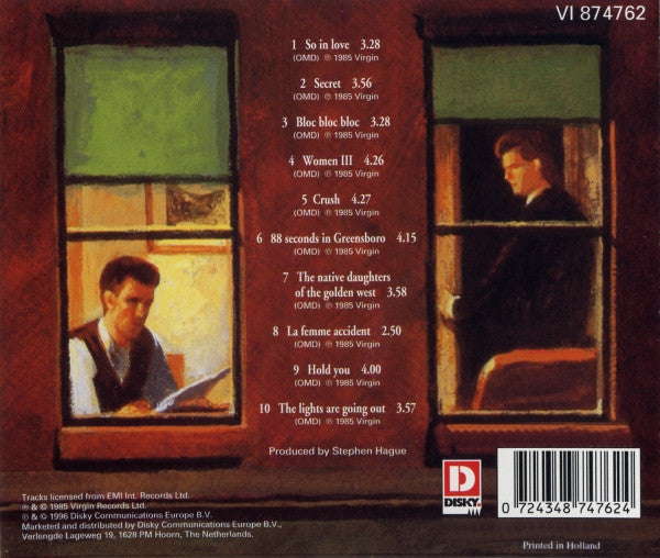 Orchestral Manœuvres In The Dark* : Crush (CD, Album, RE)