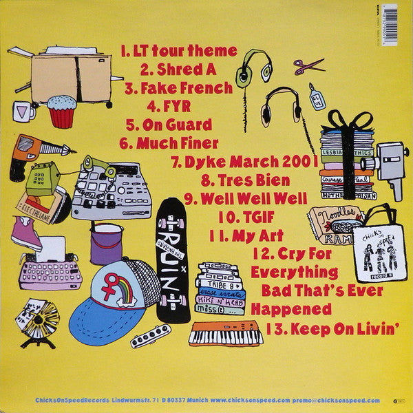 Le Tigre : Feminist Sweepstakes (LP, Album)