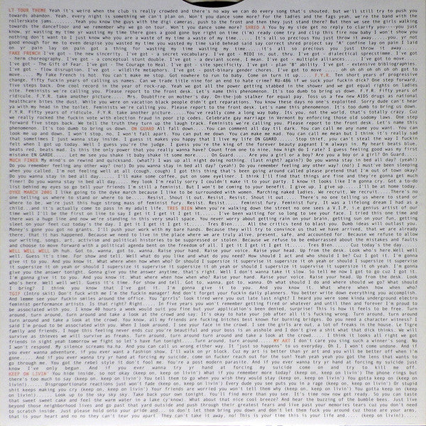 Le Tigre : Feminist Sweepstakes (LP, Album)