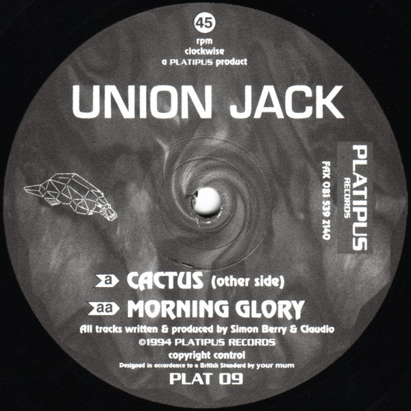 Union Jack : Cactus / Morning Glory (12")
