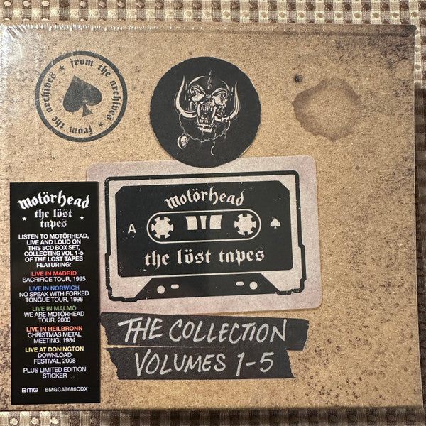 Motörhead : The Löst Tapes (The Collection Volumes 1-5) (2xCD, Album, RE + 2xCD, Album, RE + 2xCD, Album, R)