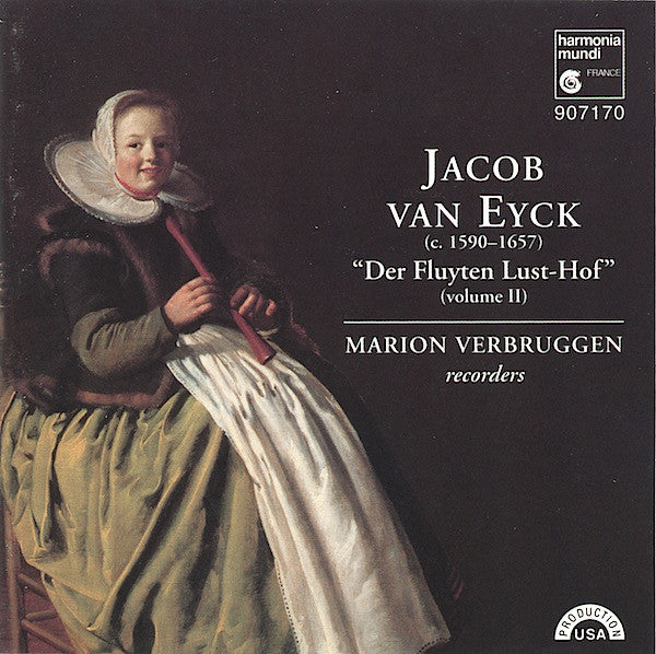 Jacob Van Eyck*, Marion Verbruggen : Der Fluyten Lust-Hof (Volume II) (CD, Album)