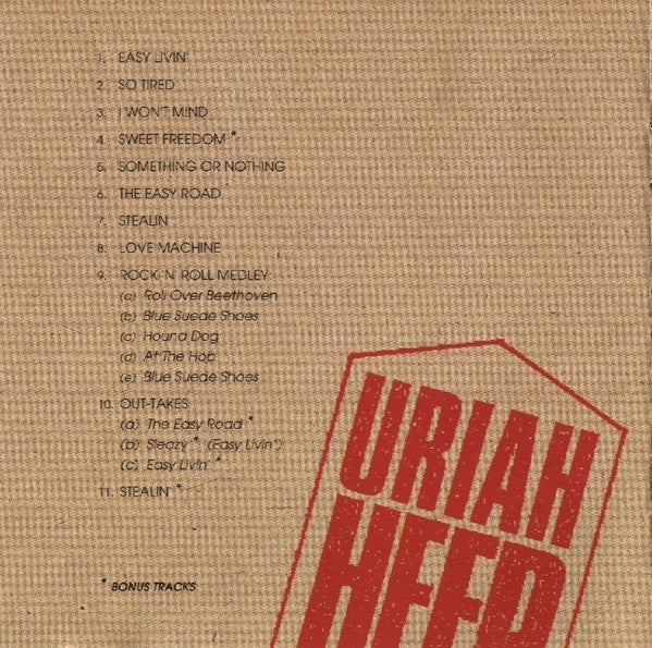 Uriah Heep : Live At Shepperton '74 (CD, Album, RE, RM, Uni)