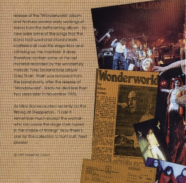 Uriah Heep : Live At Shepperton '74 (CD, Album, RE, RM, Uni)