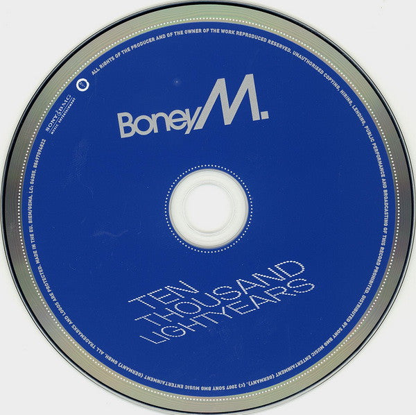 Boney M. : Ten Thousand Lightyears (CD, Album, RE, RM)