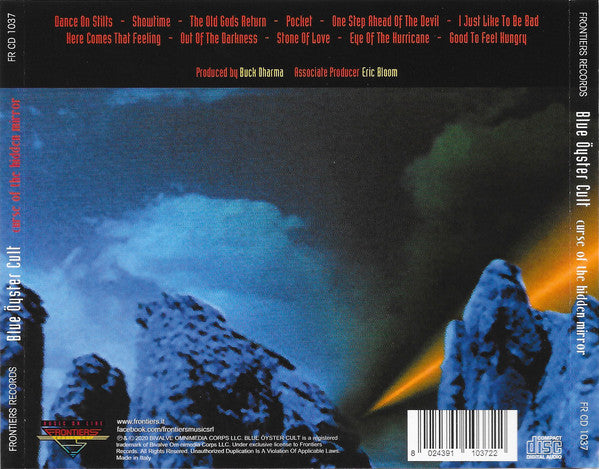 Blue Öyster Cult : Curse Of The Hidden Mirror (CD, Album, RE)