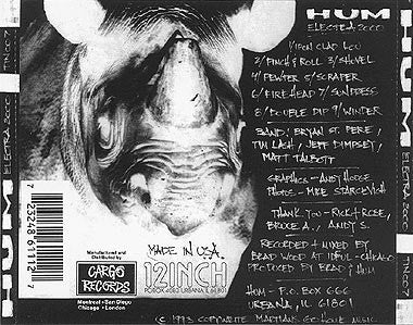 Hum (2) : Electra 2000 (CD, Album, Bla)