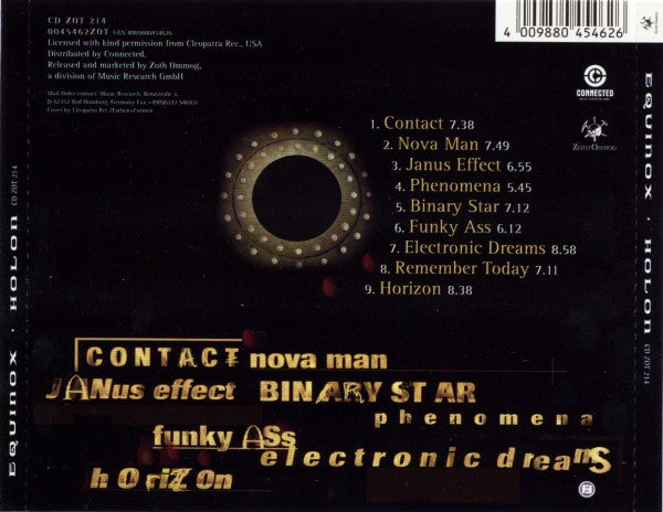 Equinox (2) : Holon (CD, Album)