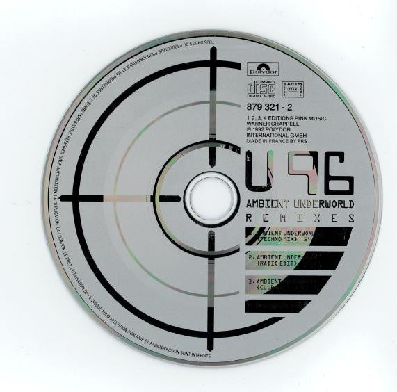 U96 : Ambient Underworld (Remixes) (CD, Maxi)