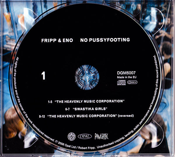 Fripp &amp; Eno : (No Pussyfooting) (2xCD, Album, Ltd, RE, RM)
