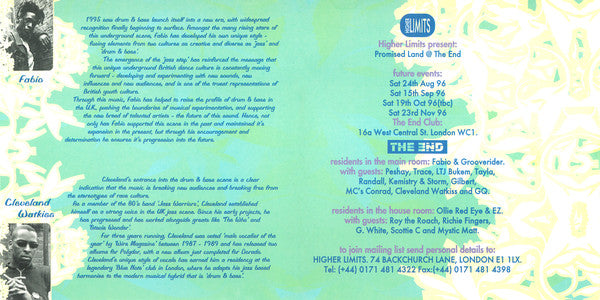 Fabio / Cleveland Watkiss : Promised Land Volume Two (CD, Comp, Mixed + CD, Comp)