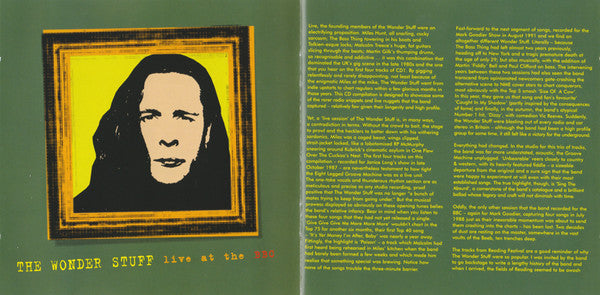 The Wonder Stuff : Live At The BBC (2xCD, Comp)