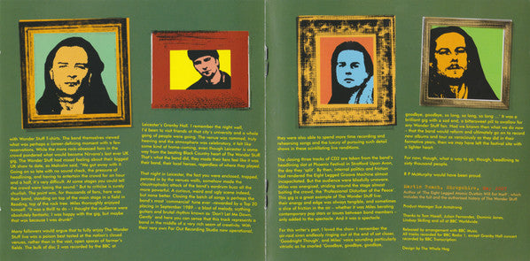 The Wonder Stuff : Live At The BBC (2xCD, Comp)