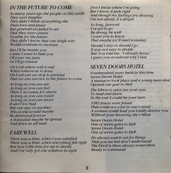 Europe (2) : Europe (CD, Album, RE)