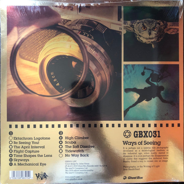 The Advisory Circle : Ways Of Seeing (LP, Album, Ltd, RE, Gol)