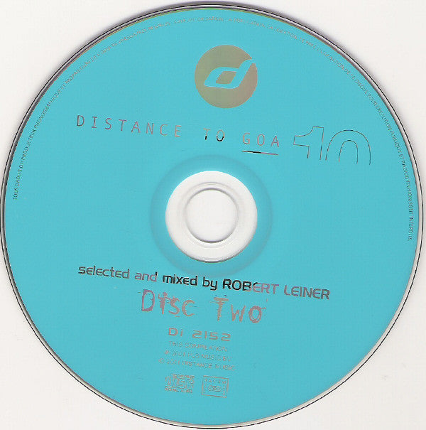 Various : Distance To Goa 10 (CD, Comp + CD, Mixed)