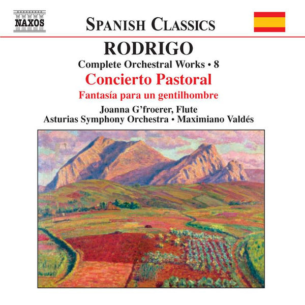 Joaquín Rodrigo, Asturias Symphony Orchestra*, Maximiano Valdés : Complete Orchestral Works • 8 - Concierto Pastorale / Fantasia Para Un Gentilhombre (CD)