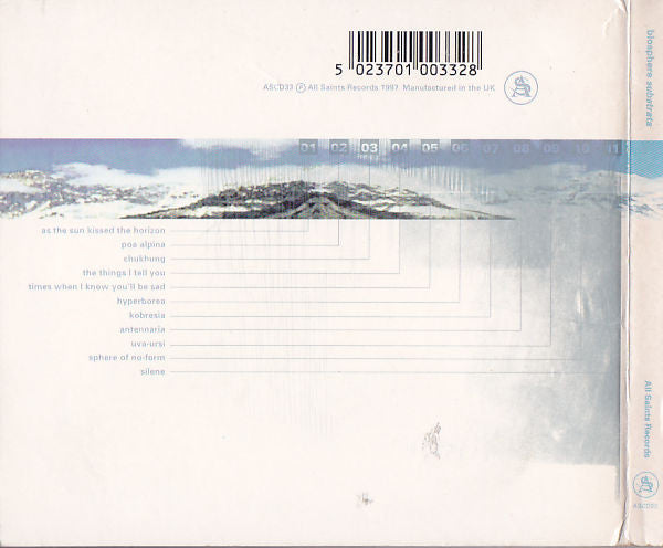 Biosphere : Substrata (CD, Album, Dig)