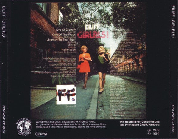 Eiliff : Girlrls! (CD, Album, RE)