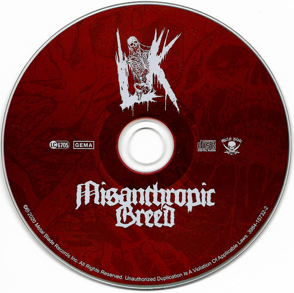 Lik (5) : Misanthropic Breed (CD, Album, Ltd, Dig)
