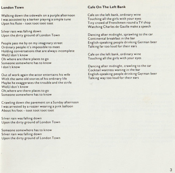 Wings (2) : London Town (CD, Album, RE, RM)