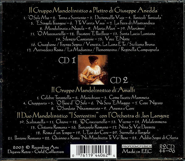 Various : Mandolini Italiani (Antologia Del Mandolino Italiano) (2xCD)