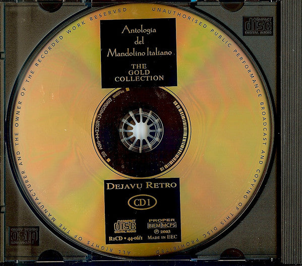 Various : Mandolini Italiani (Antologia Del Mandolino Italiano) (2xCD)
