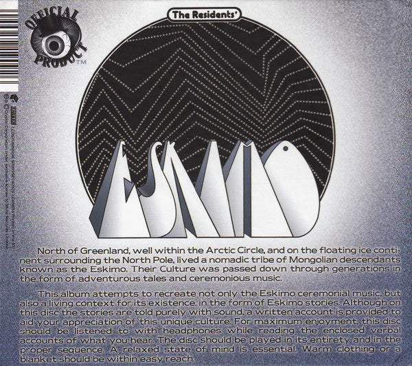 The Residents : Eskimo (CD, Album, RE, Har)
