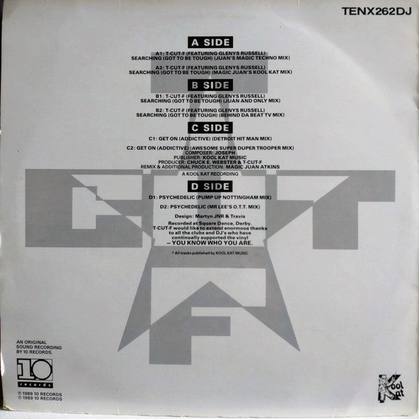 T-CUT-F : Searching / Get On / Psychedelic (2x12&quot;, Ltd, Promo)