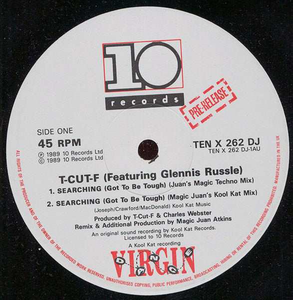 T-CUT-F : Searching / Get On / Psychedelic (2x12&quot;, Ltd, Promo)
