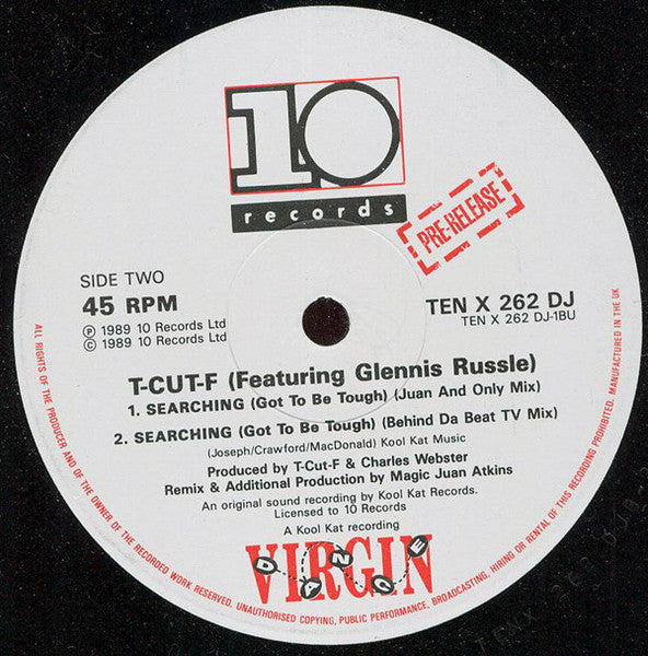 T-CUT-F : Searching / Get On / Psychedelic (2x12&quot;, Ltd, Promo)