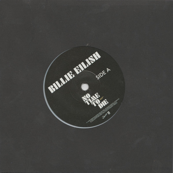 Billie Eilish : No Time To Die (7", Single, Ltd, Ice)