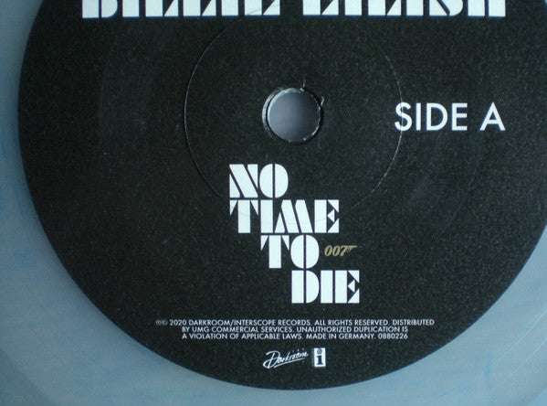 Billie Eilish : No Time To Die (7&quot;, Single, Ltd, Ice)