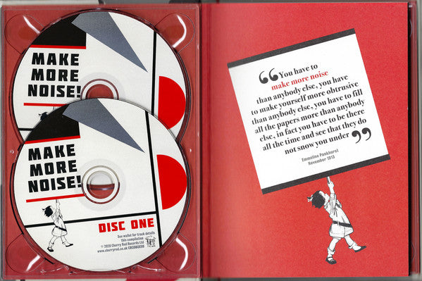 Various : Make More Noise! Women In Independent UK Music 1977 - 1987 (4xCD, Comp)