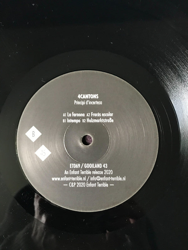 4cantons : Principi D’Incertesa (12", EP)
