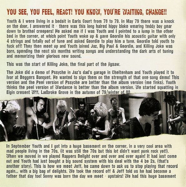 Killing Joke : The Peel Sessions 1979-1981 (CD, Comp)