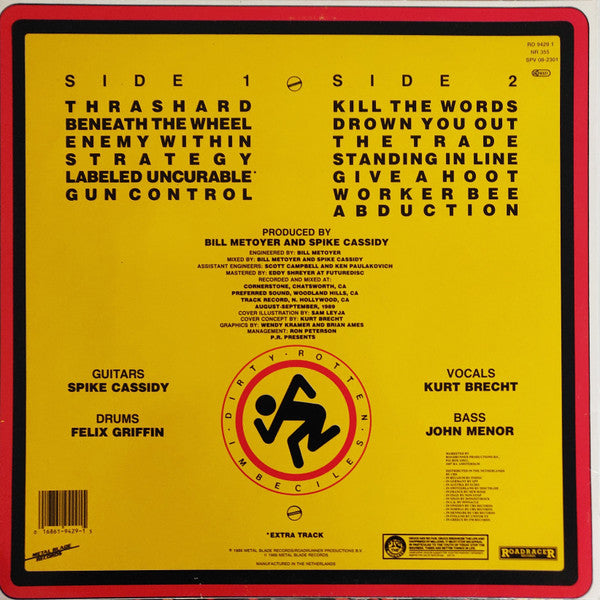 D.R.I.* : Thrash Zone (LP, Album, No )