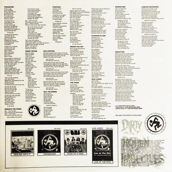 D.R.I.* : Thrash Zone (LP, Album, No )