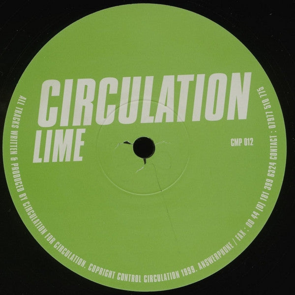 Circulation : Lime (12&quot;, EP)