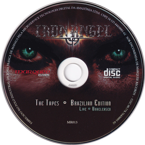 Iron Angel : The Tapes - Brazilian Edition (CD, Album, Comp, RE, RM)