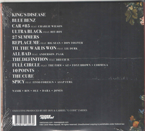 Nas : King's Disease (CD, Album)