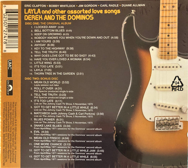 Derek &amp; The Dominos : Layla And Other Assorted Love Songs (2xCD, Dlx, RE, Dig)
