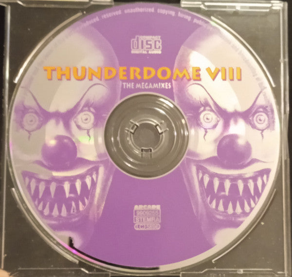 Various : Thunderdome VIII - The Megamixes (CD, Single, P/Mixed)