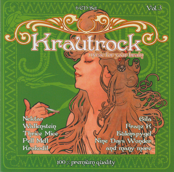Various : Krautrock (Music For Your Brain) Vol. 3 (6xCD, Comp, RM)